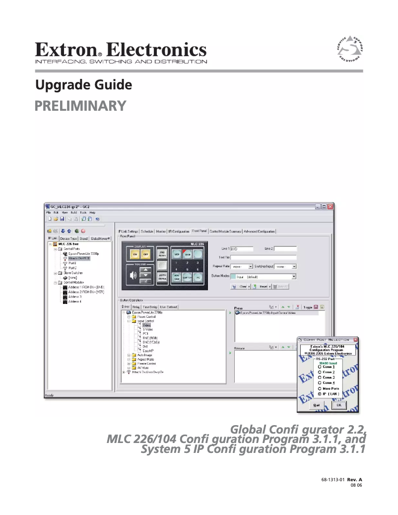 First page image of the manual for MLC 104 IP Plus L