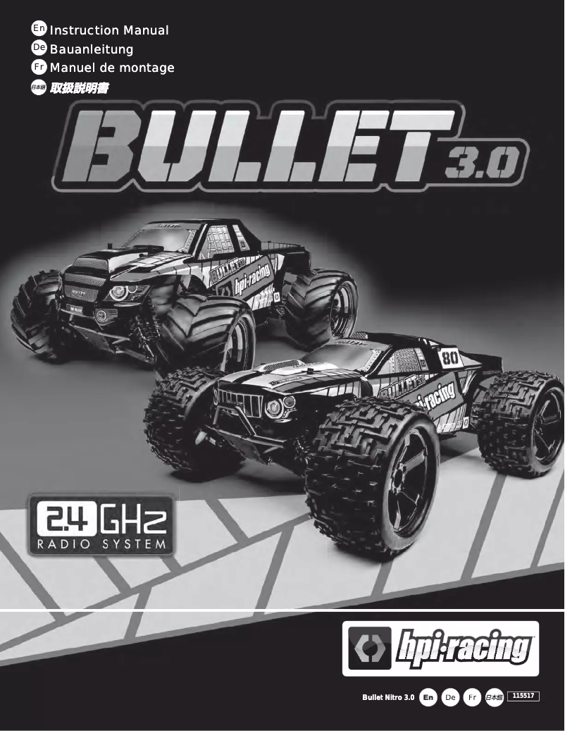 First page image of the manual for Bullet MT 3.0