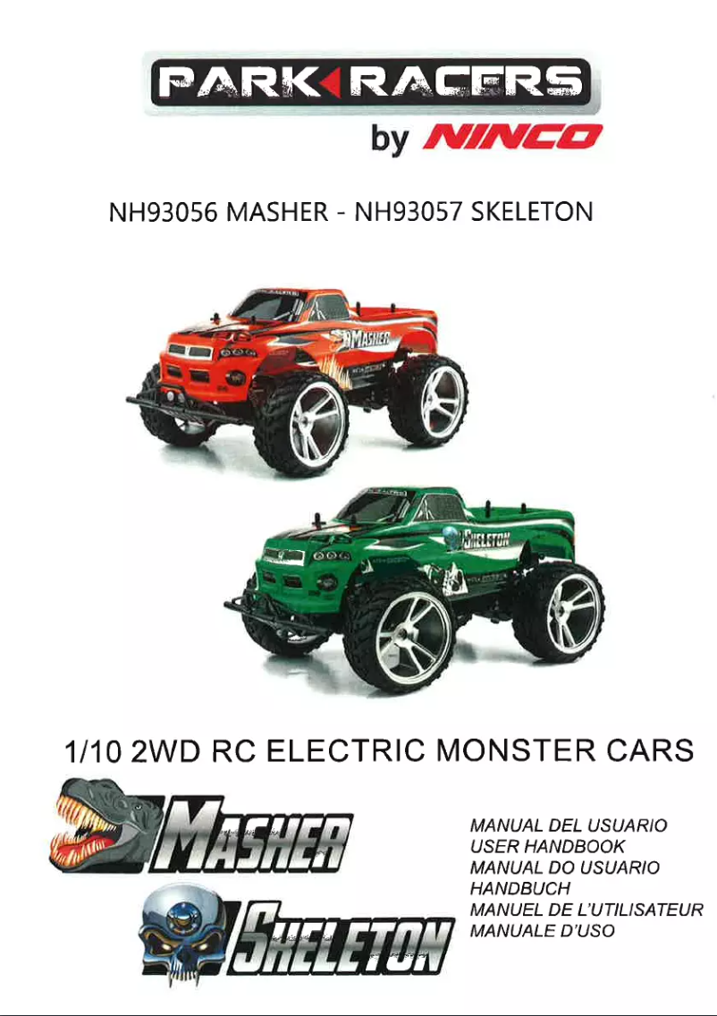 Page 1 of the manual User Manual NINCO Parkracers 1/10 Masher Monster