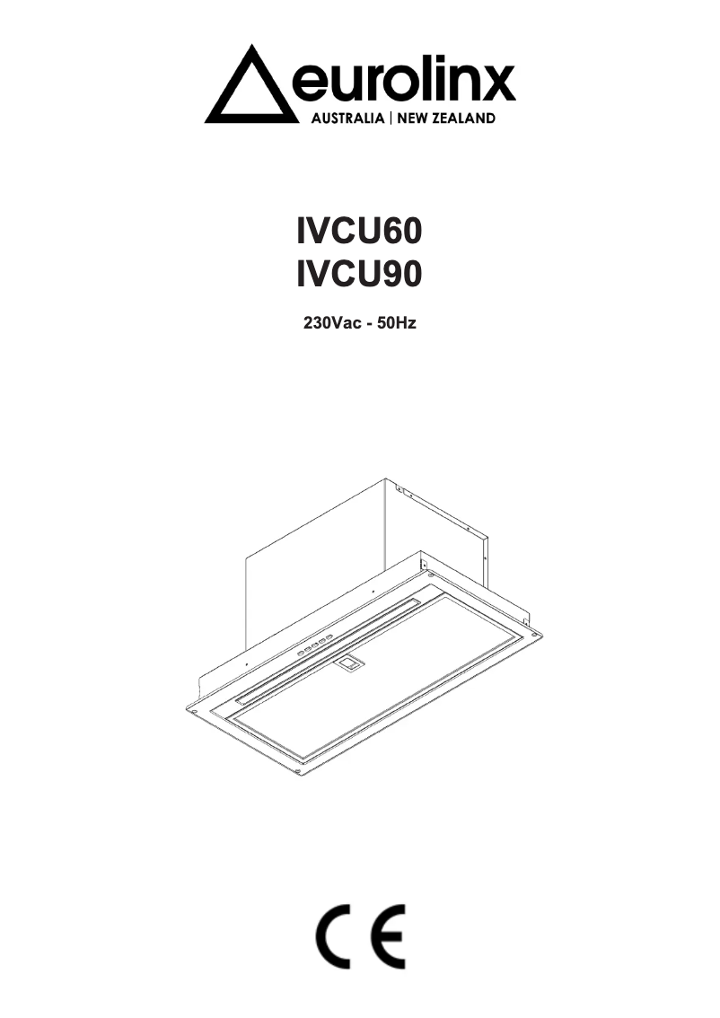 Page 1 of the manual User Manual Ilve IVCU90