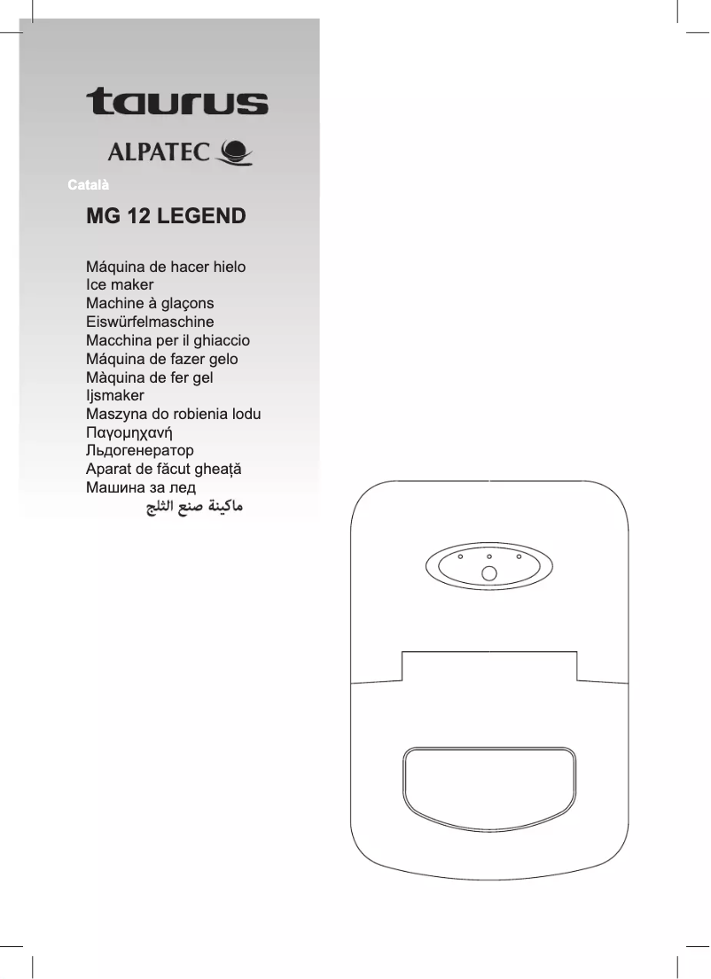 Page 1 de la notice Manuel utilisateur Taurus MG 12 Legend