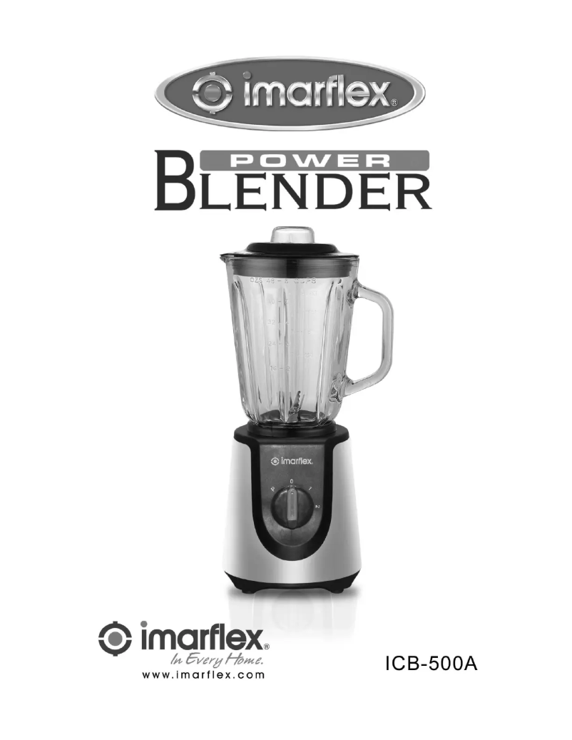 Image de la première page du manuel de l'appareil ICB-500A