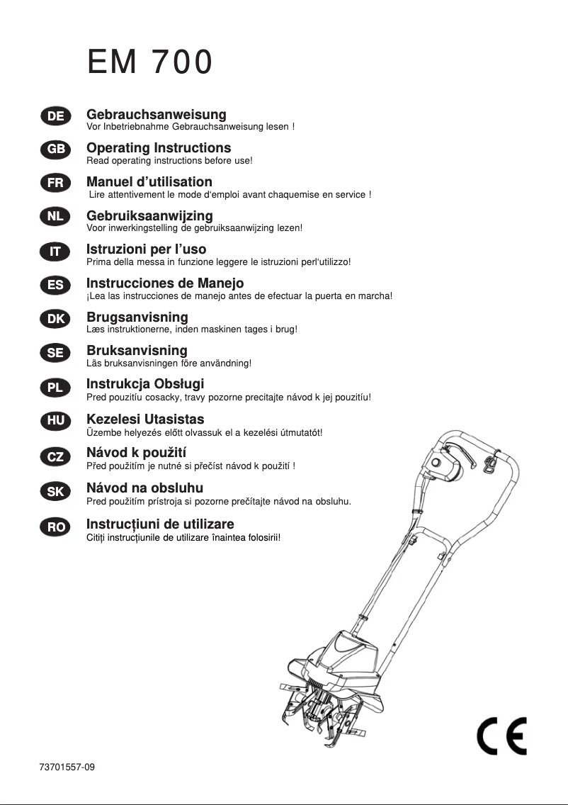 Page 1 of the manual User Manual IKRA IEM 750