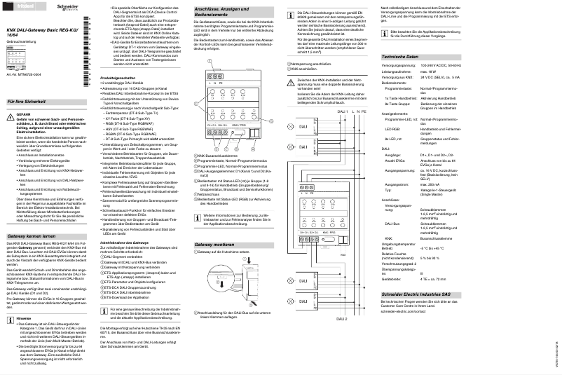 First page image of the manual for MTN6725-0004