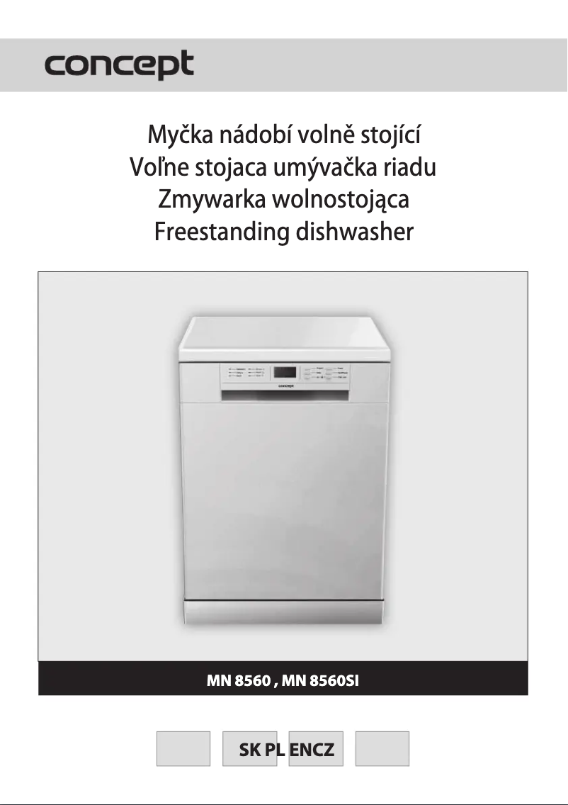 First page image of the manual for MN-8560