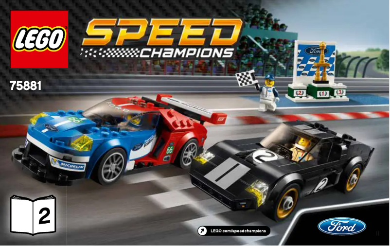 First page image of the manual for Speed Champions 75881