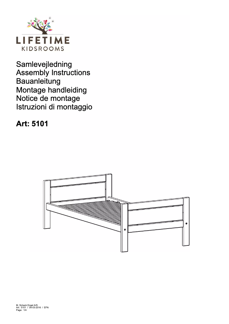 First page image of the manual for 5101 Basic