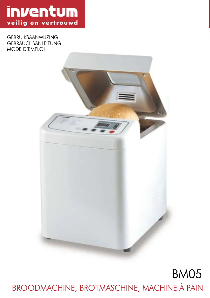 First page image of the manual for BM05