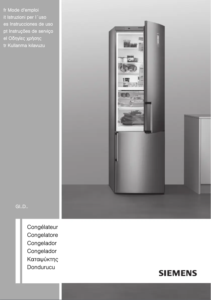 First page image of the manual for GI18DA65