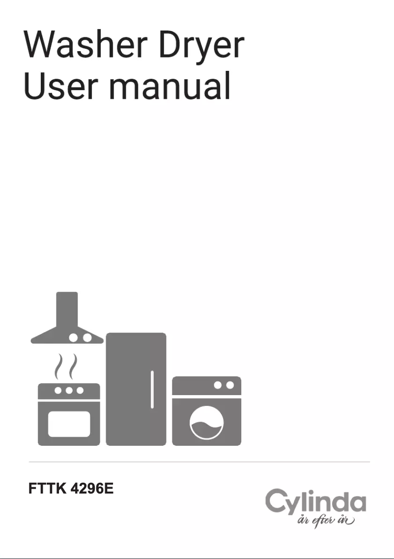 Page 1 of the manual User Manual Cylinda FTTK 4296E