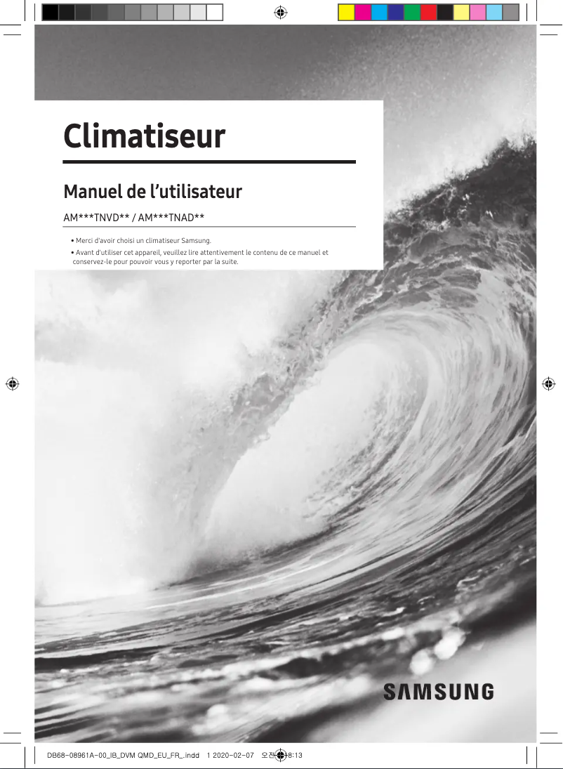 First page image of the manual for AM028TNVDKH