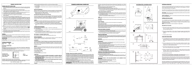 First page image of the manual for LIA110