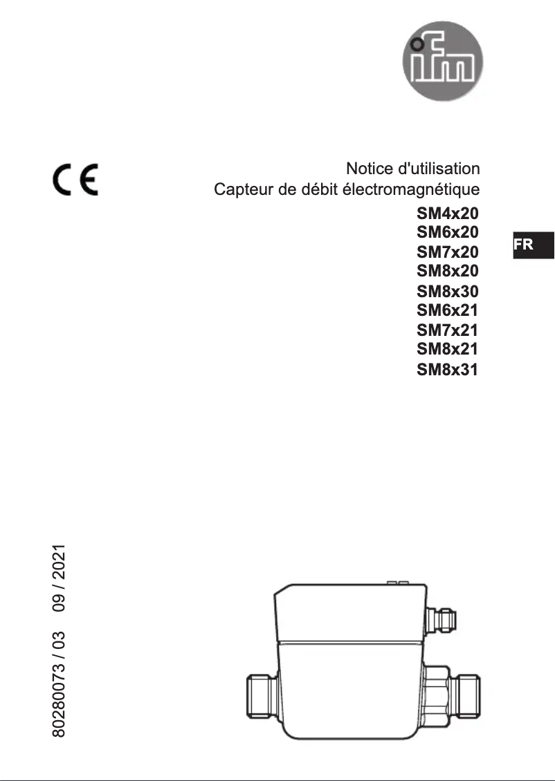 First page image of the manual for SM7120