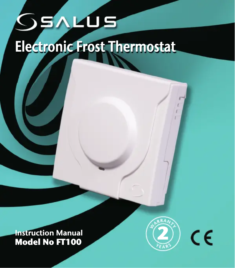 First page image of the manual for FT100