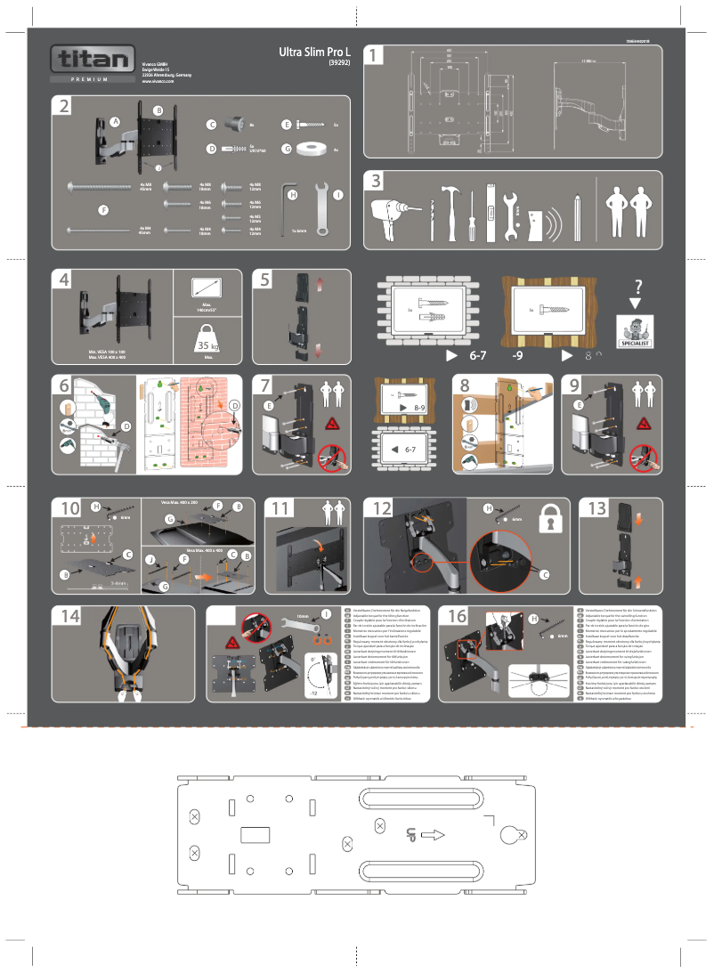 Page 1 of the manual User Manual Titan Ultra Slim Pro L