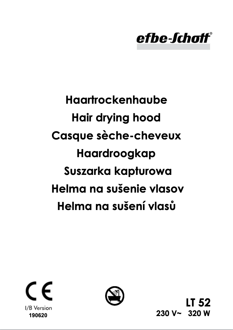 Page 1 de la notice Manuel utilisateur Efbe-Schott SC LT 52