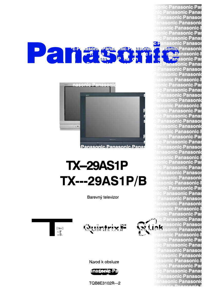 First page image of the manual for TX-29AS1PB