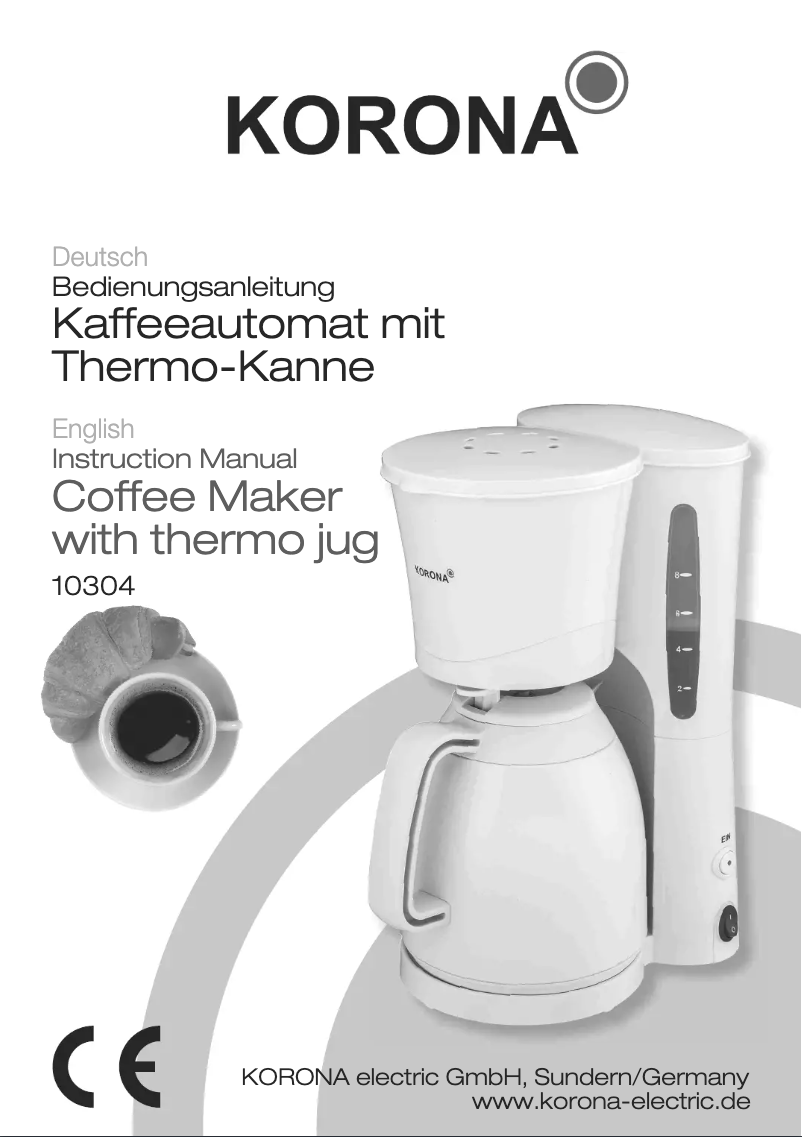 First page image of the manual for 10304