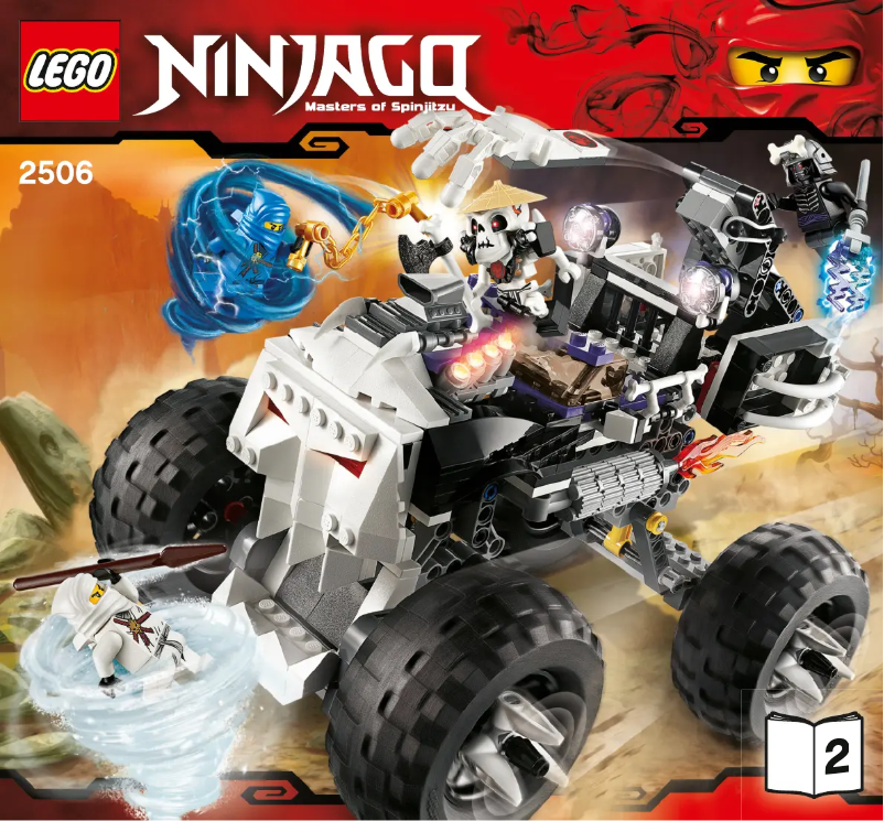 First page image of the manual for NINJAGO 2506