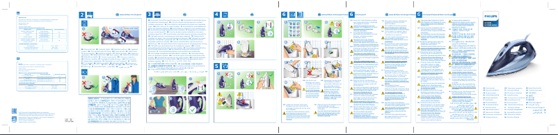 Page 1 of the manual User Manual Philips Avance Collection GC4554