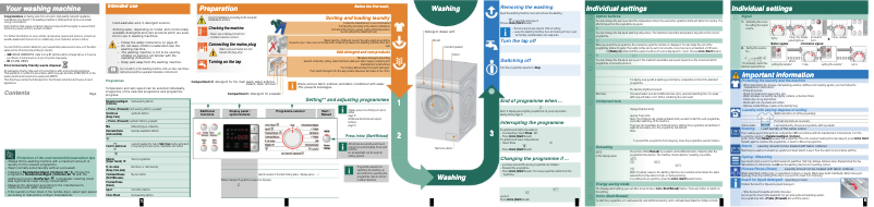 First page image of the manual for WAQ 24460