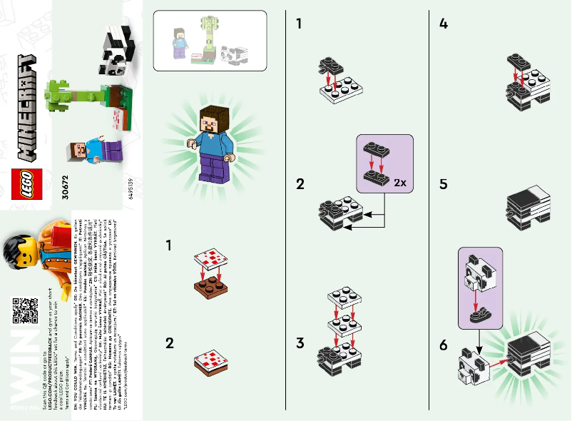 First page image of the manual for Minecraft 30672