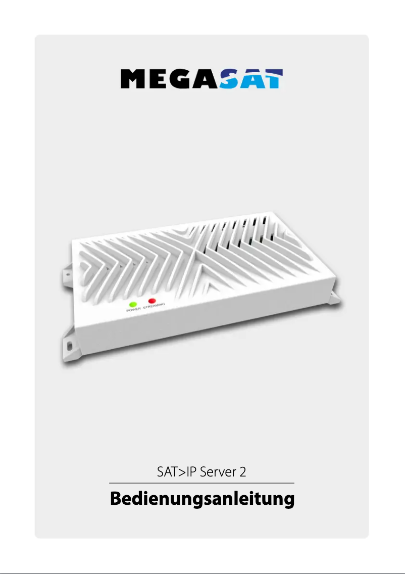 Page 1 of the manual User Manual Megasat MEG-4000