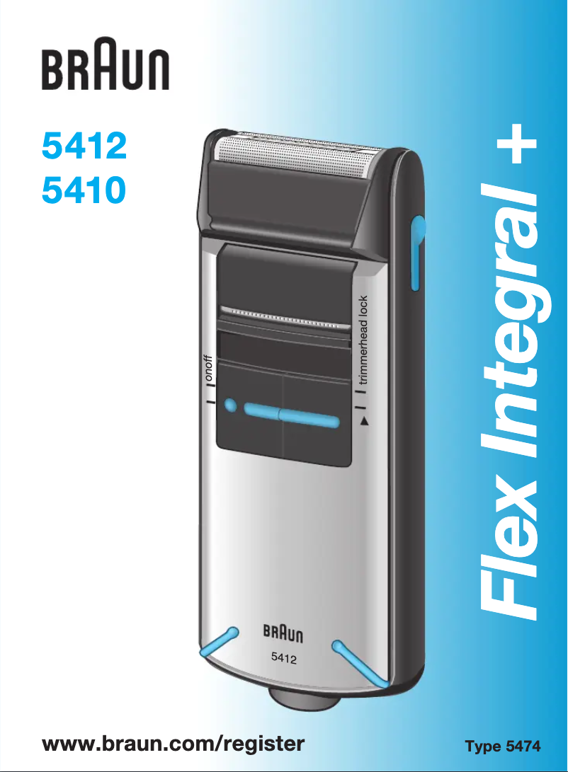 First page image of the manual for Flex 5410