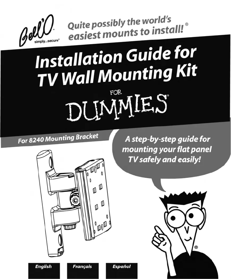 Page 1 of the manual User Manual Bell'O 8240DB