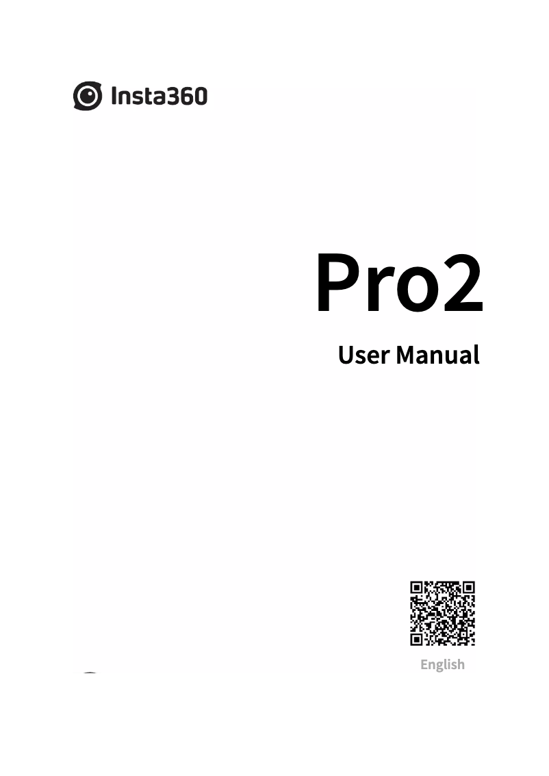 First page image of the manual for Pro 2