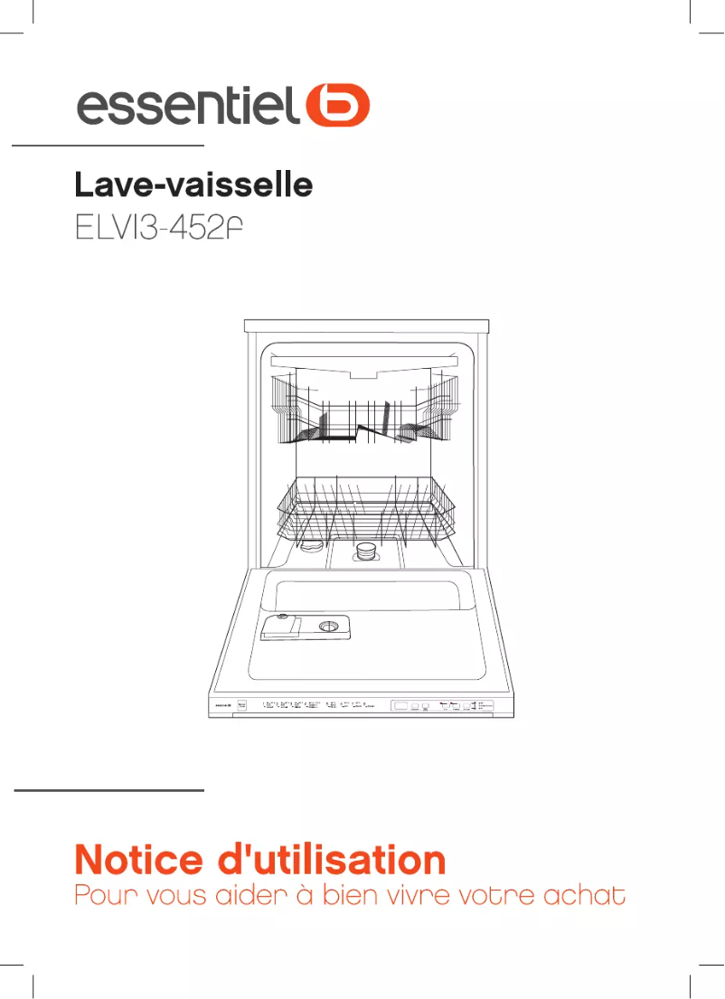 First page image of the manual for ELVI3 452f