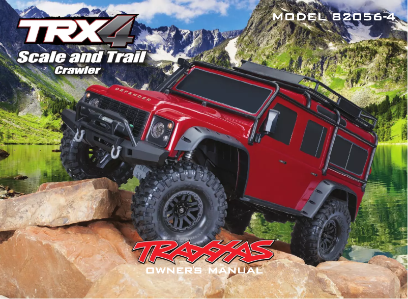First page image of the manual for TRX-4