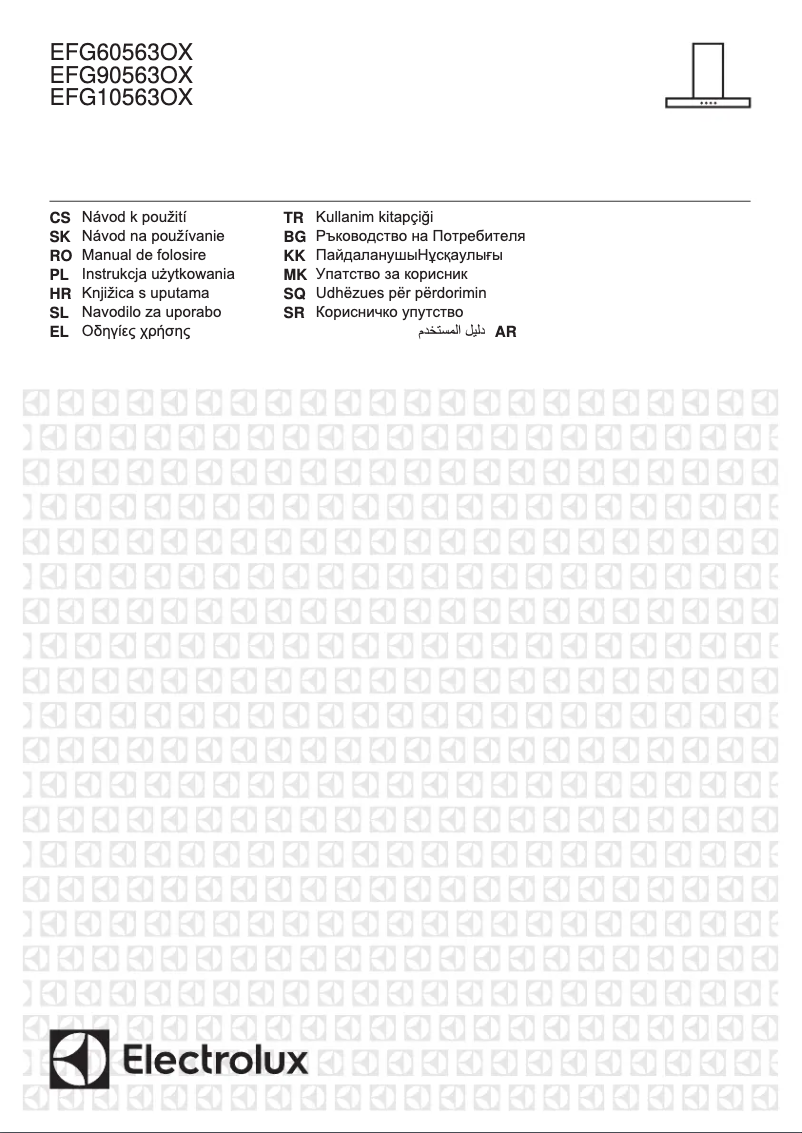 Page 1 of the manual User Manual Electrolux EFG60563OX