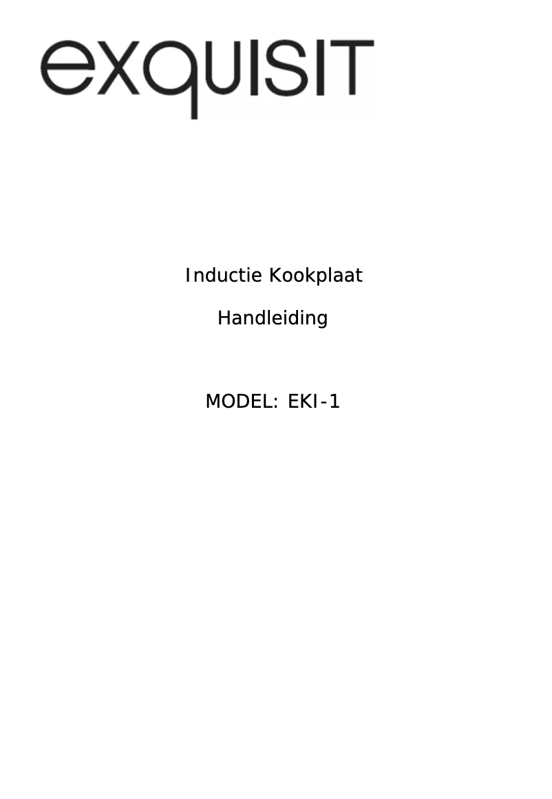 First page image of the manual for EKI 2.5