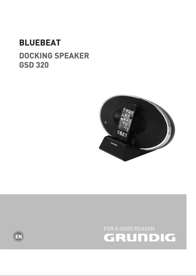 First page image of the manual for Bluebeat GSD 320