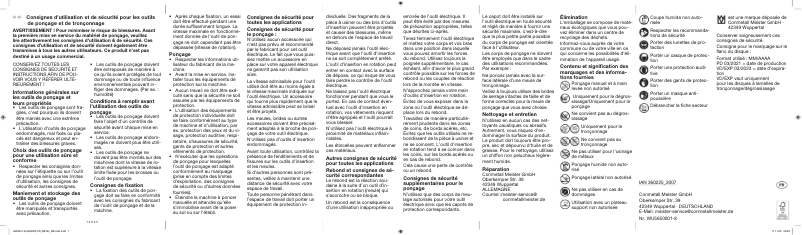 First page image of the manual for PWSZTS 1