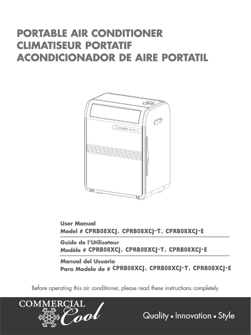 Page 1 of the manual User Manual Haier CPRB08XCJ