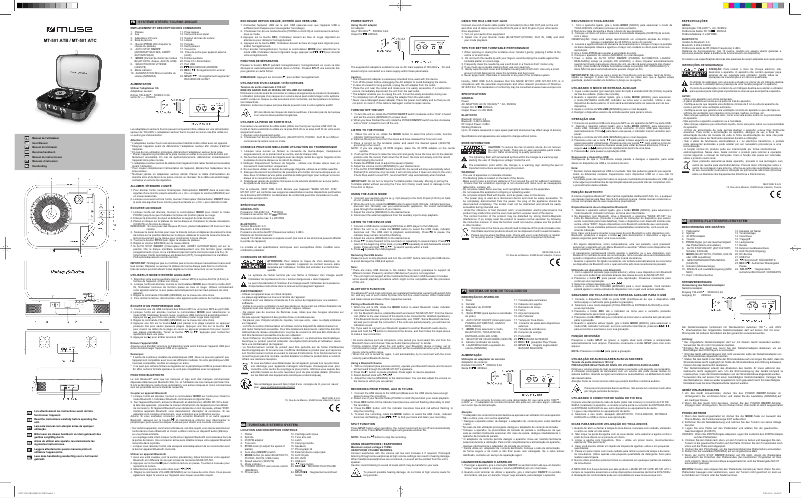 First page image of the manual for MT-501 ATC