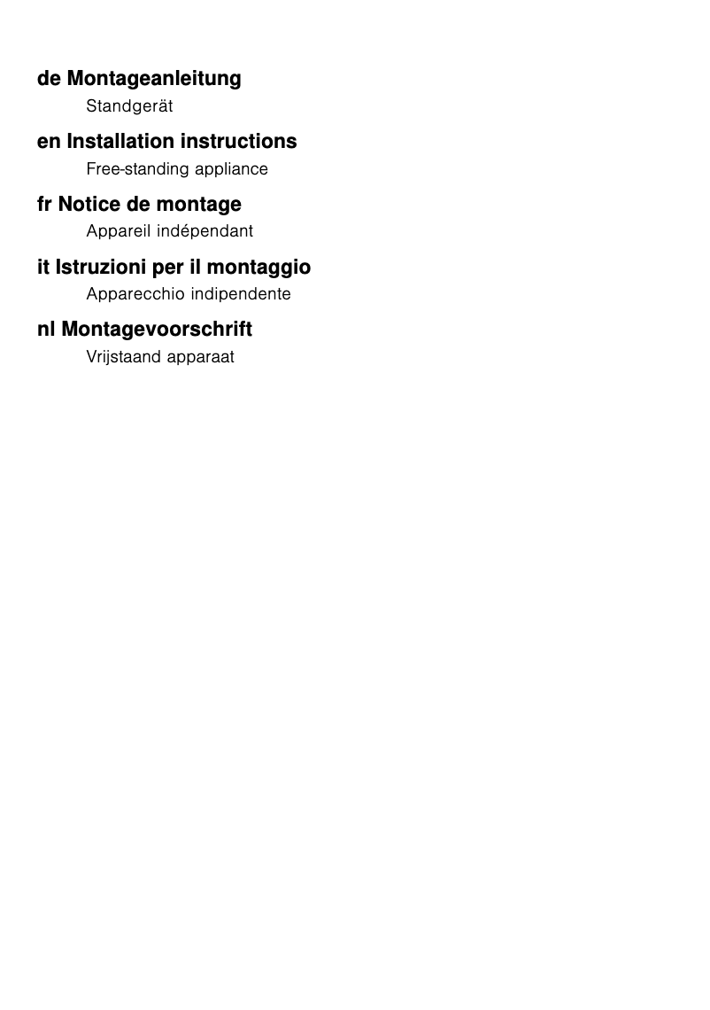 First page image of the manual for KTR16PW31