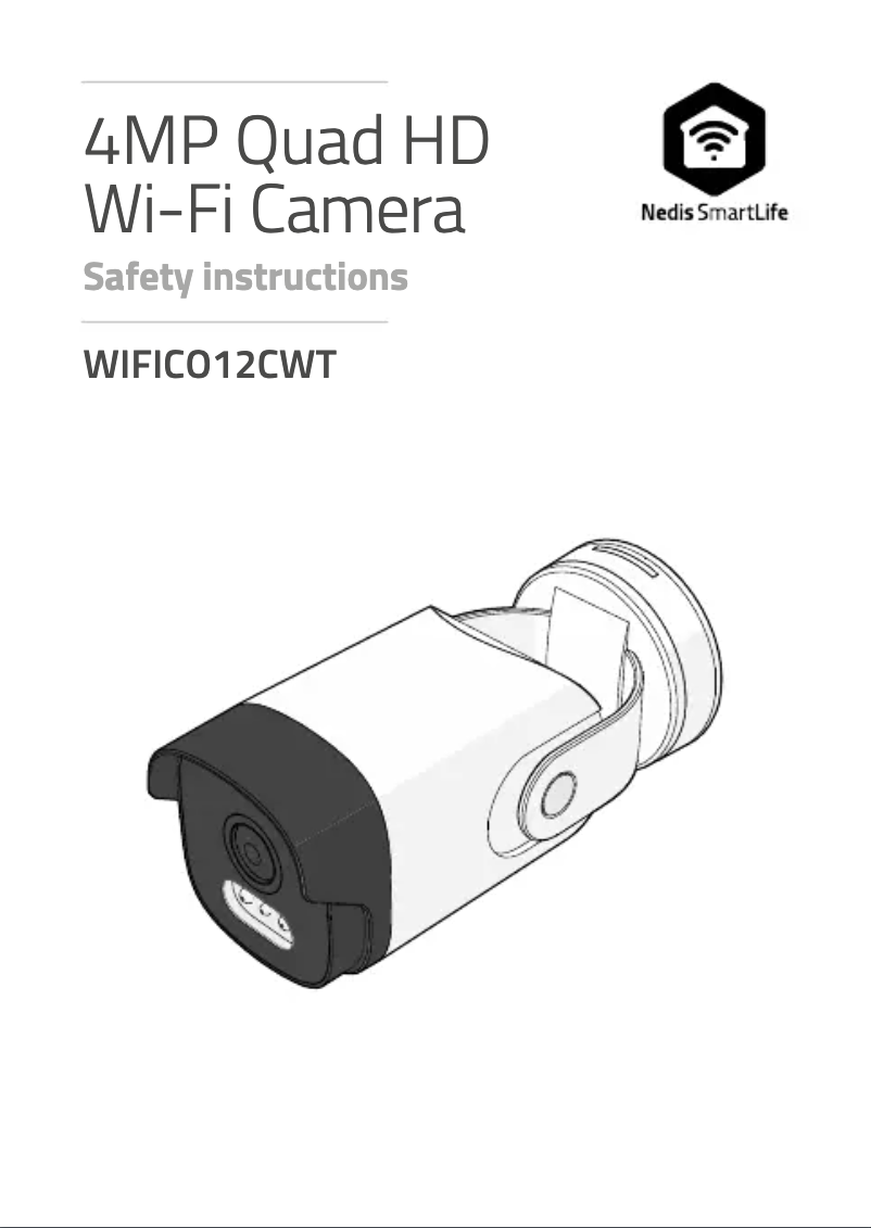 First page image of the manual for WIFICO12CWT