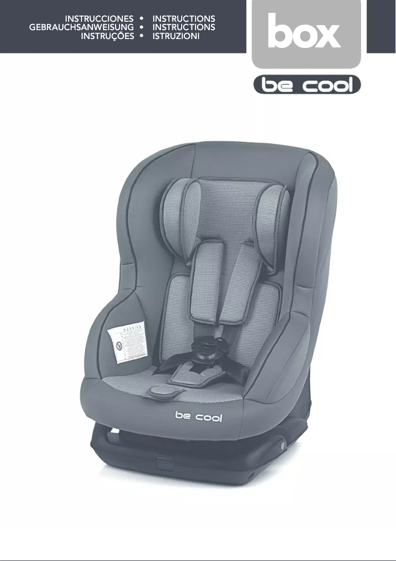 First page image of the manual for Box