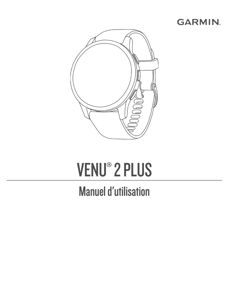 First page image of the manual for Venu 2 Plus