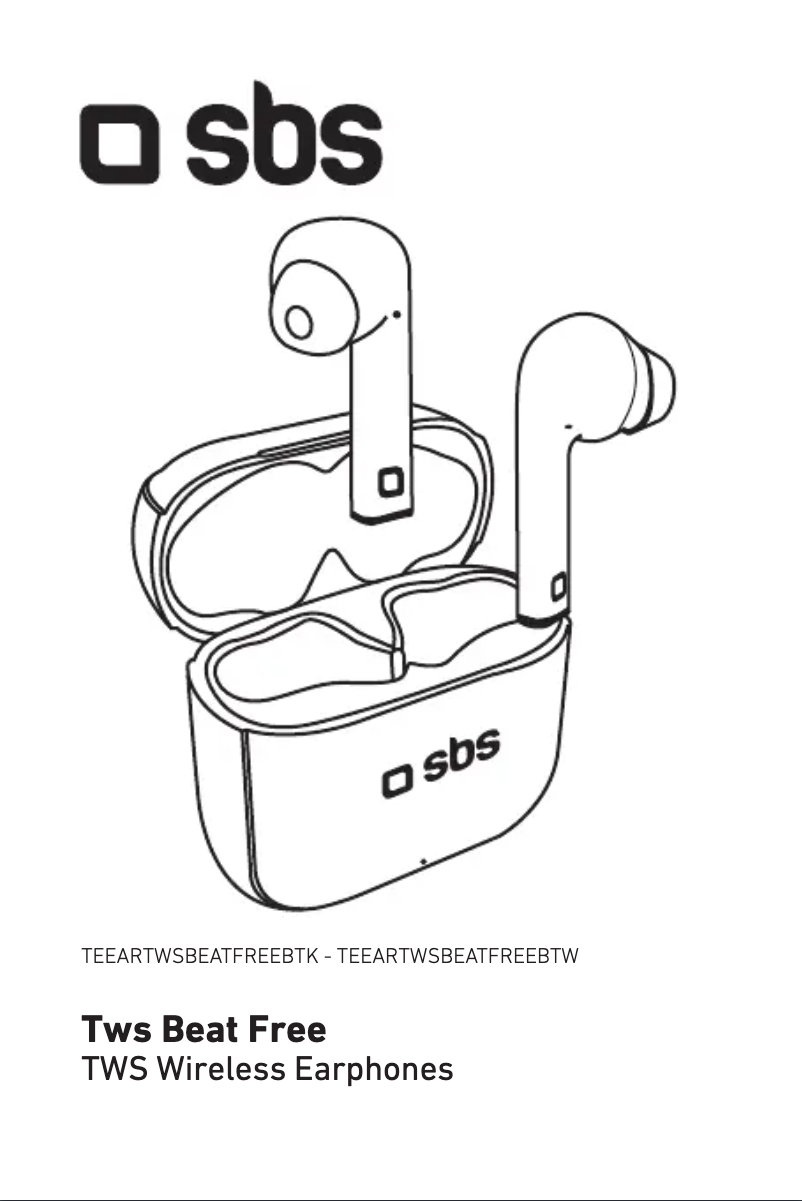 Page 1 of the manual User Manual SBS TWS Beat Free