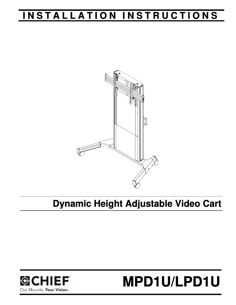 Image de la première page du manuel de l'appareil MPD1U