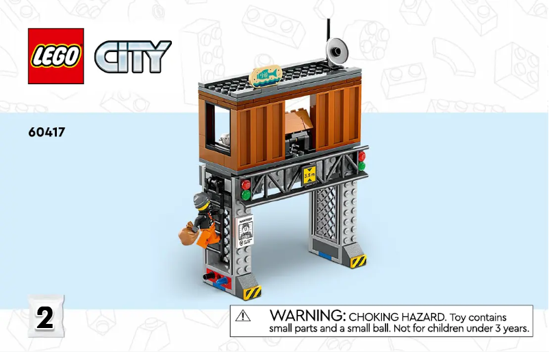Page 1 of the manual User Manual Lego City 60417