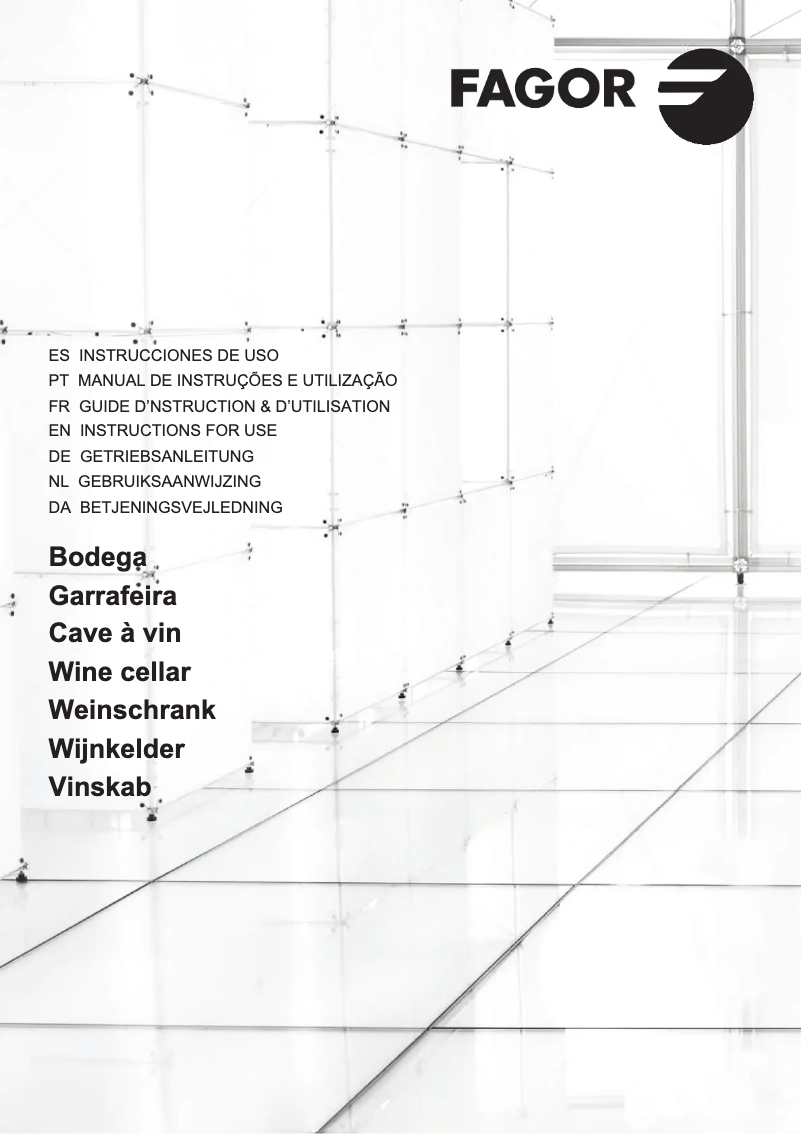 First page image of the manual for FSV-95