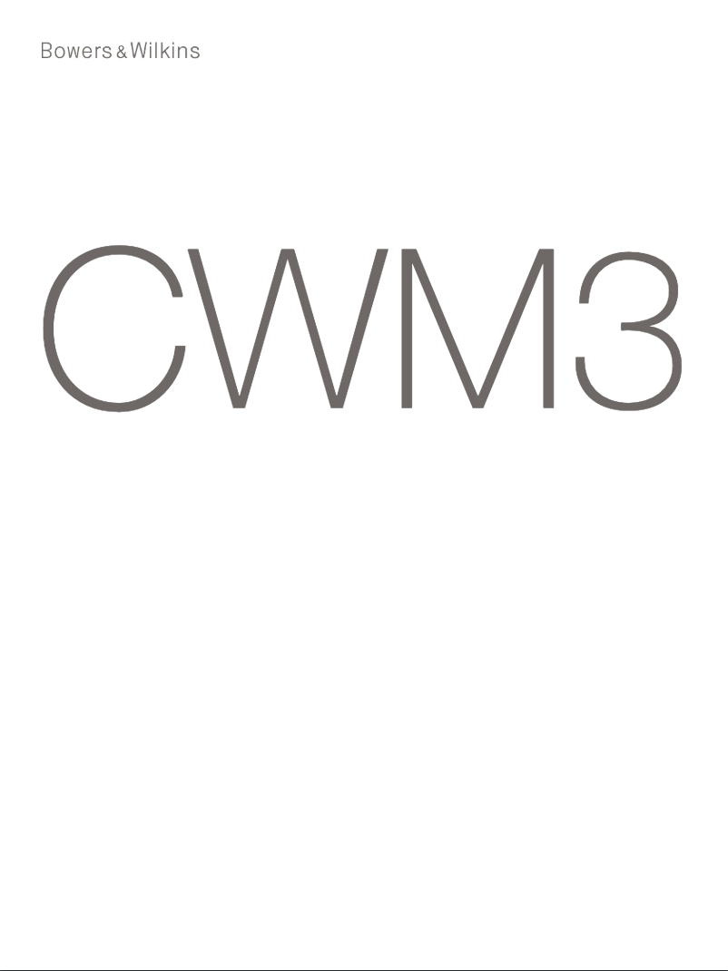 Page 1 of the manual Technical Sheet Bowers & Wilkins ISW-3