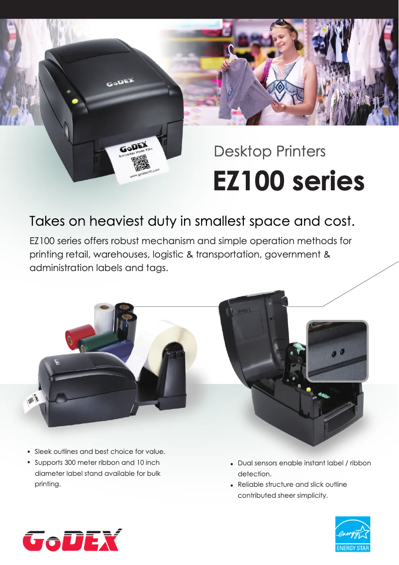 First page image of the manual for EZ120