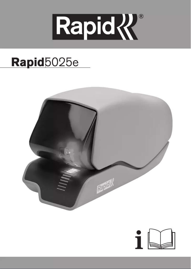 First page image of the manual for Supreme 5025e