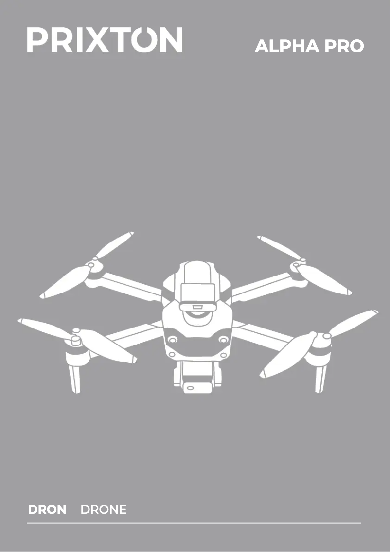 First page image of the manual for Alpha Pro